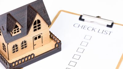 Lista de verificação de inspeção anual da casa com modelo de casa - Casa em Dia Maia